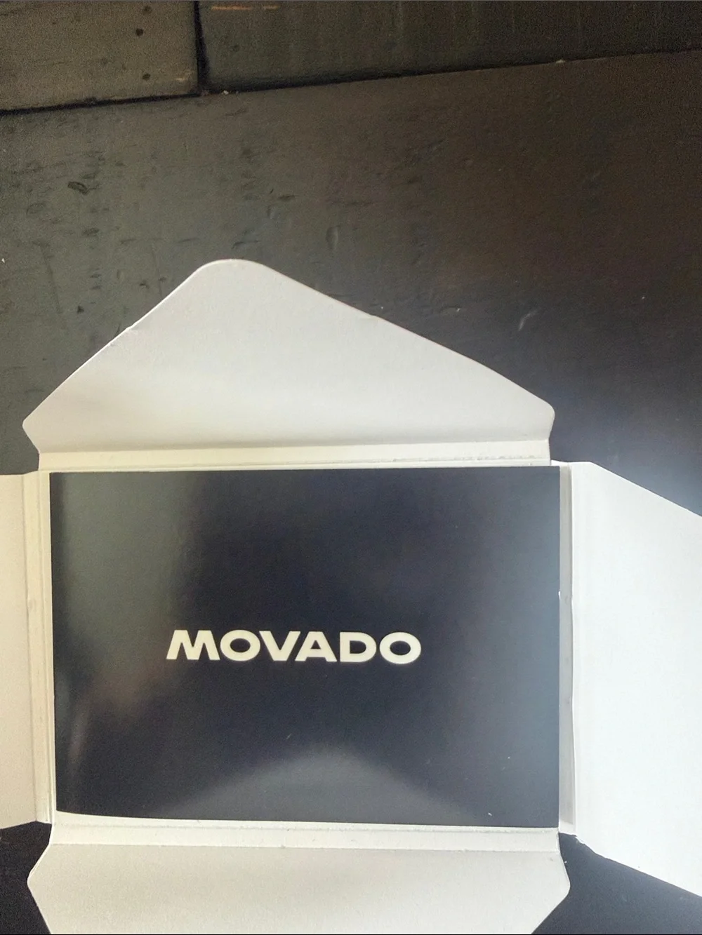 Movado White Embossed Gift Box Set